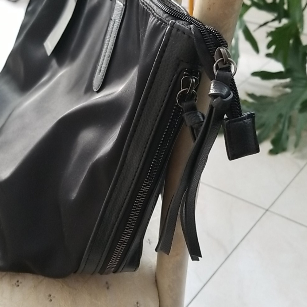 BOTKIER BLACK TOTE NEW NYLON - Picture 3 of 5